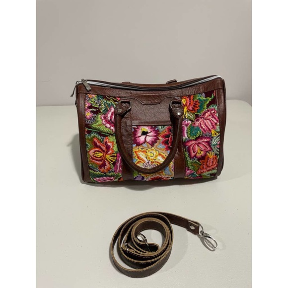 Hand Made Leather Purse, Vibrant Colors.